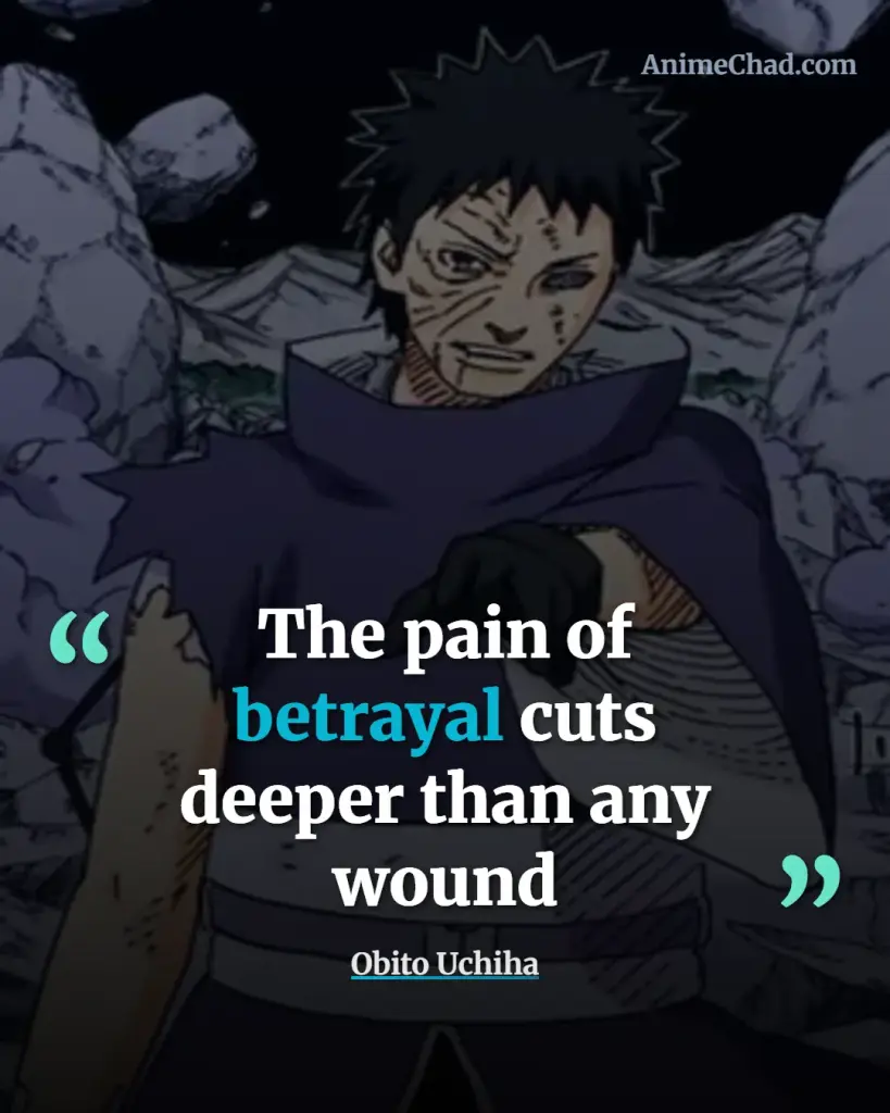 Obito Uchiha Quotes (2)