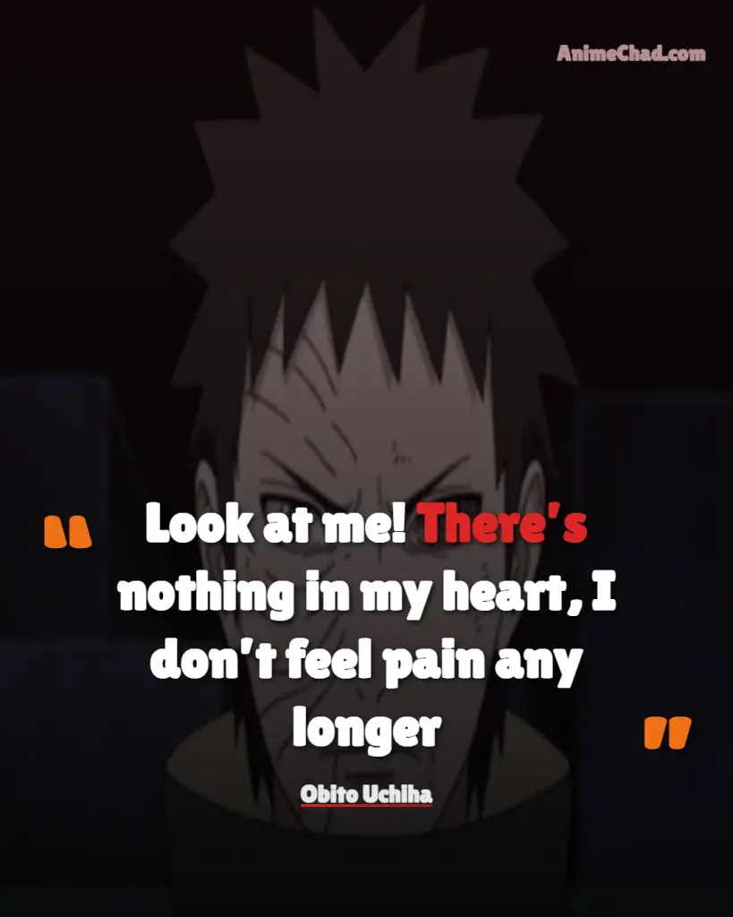 Obito Uchiha Quotes