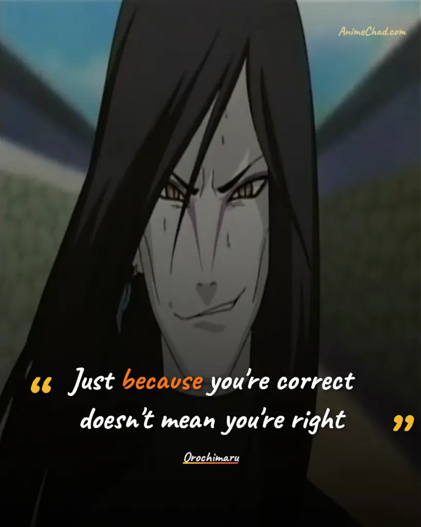 Orochimaru Quotes