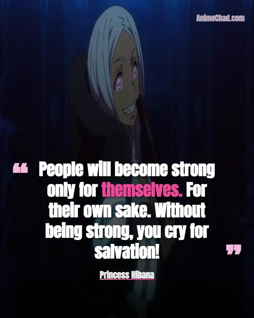 Princess Hibana Quotes (3)