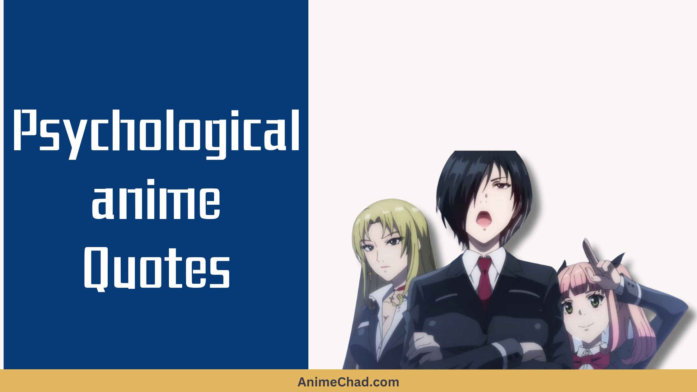 Psychological Anime Quotes