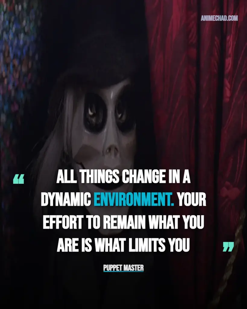 Puppet Master Quotes