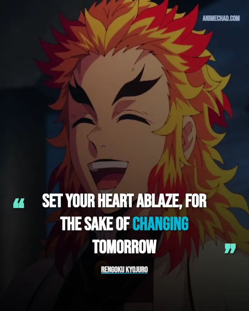 Rengoku Kyojuro Quotes