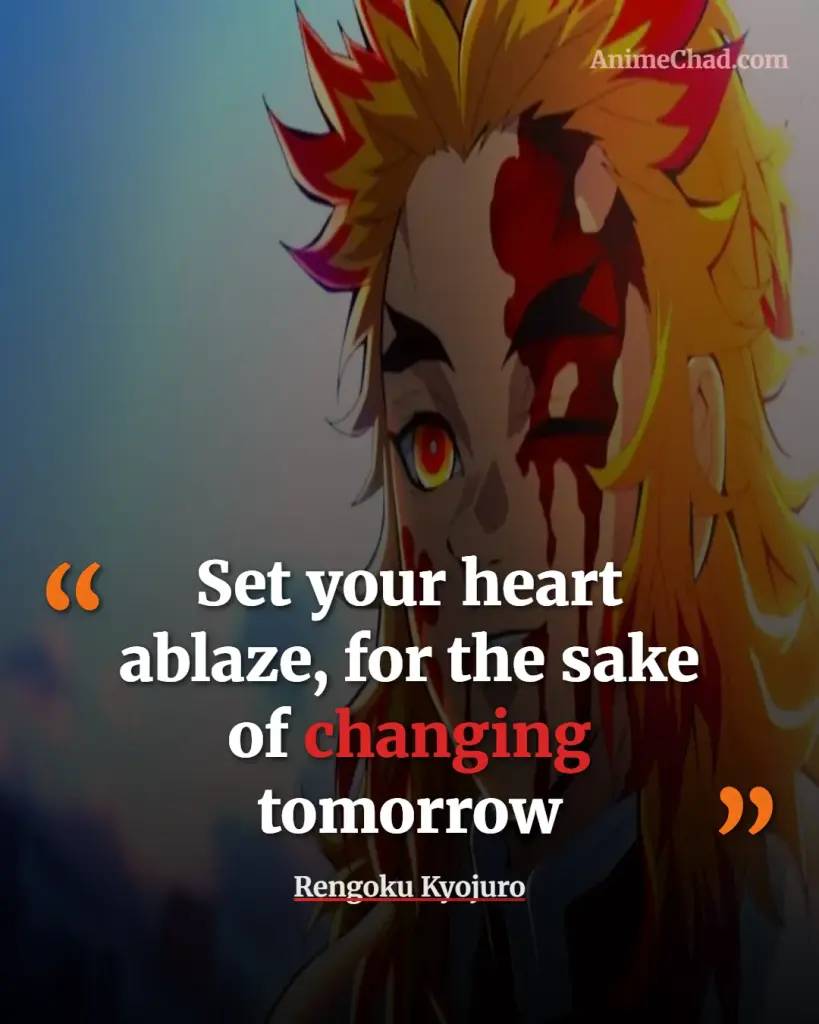Rengoku Kyojuro Quotes