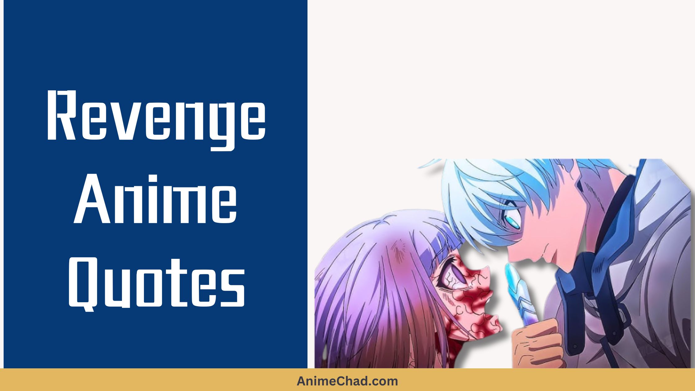 Revenge Anime Quotes