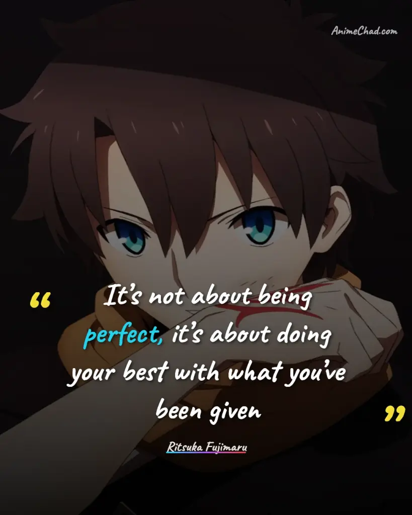 Ritsuka Fujimaru Quotes