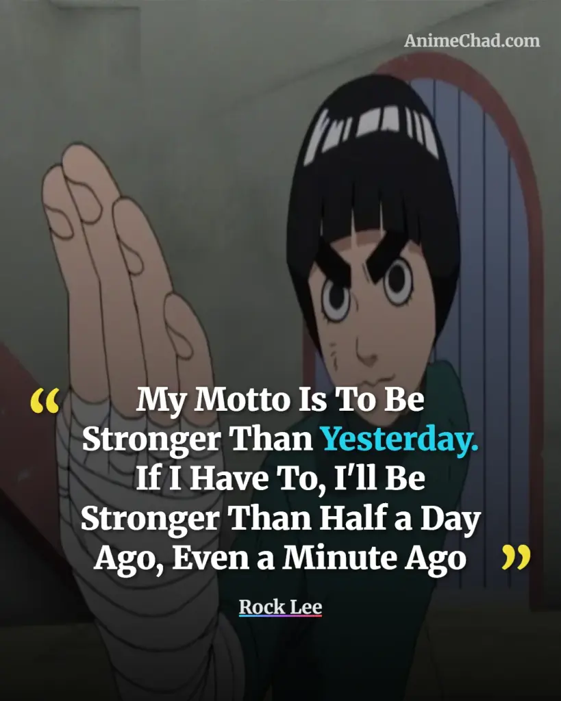 Rock Lee Quotes (1)
