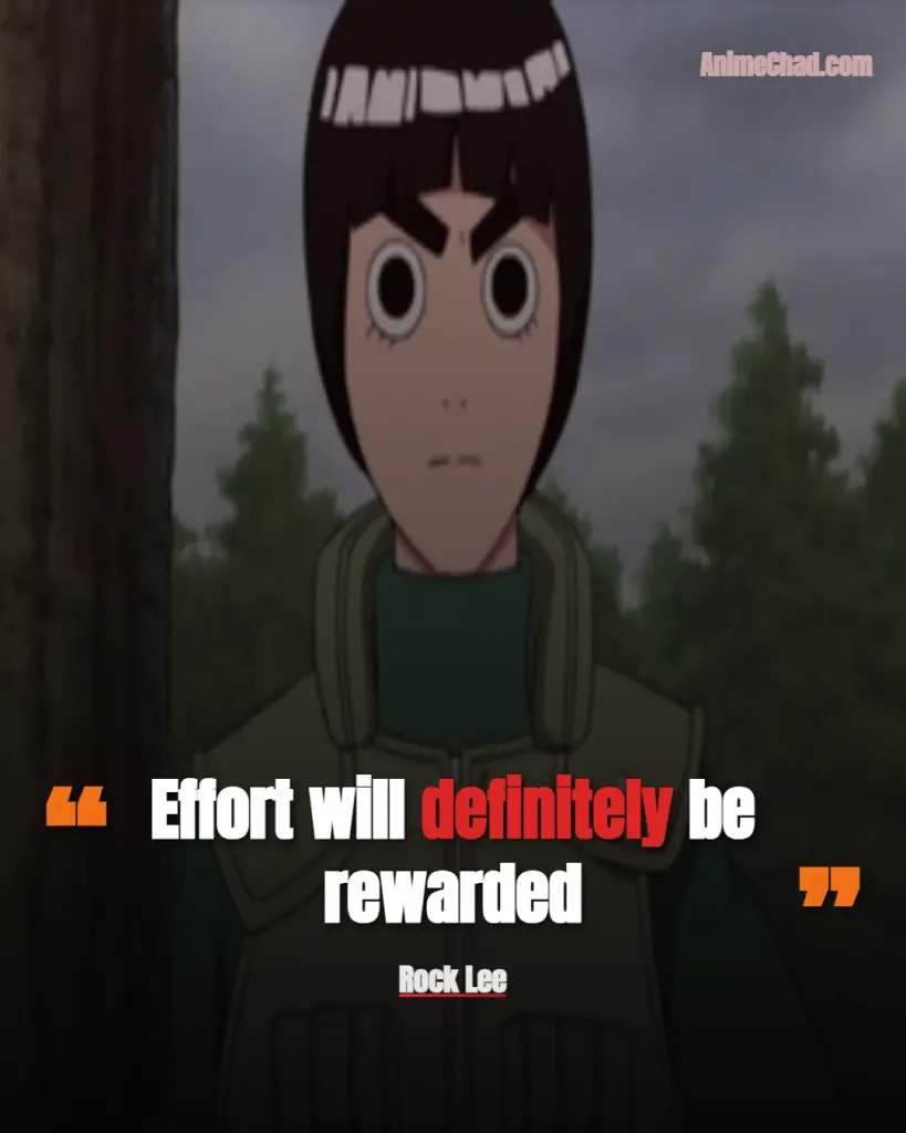 Rock Lee Quotes