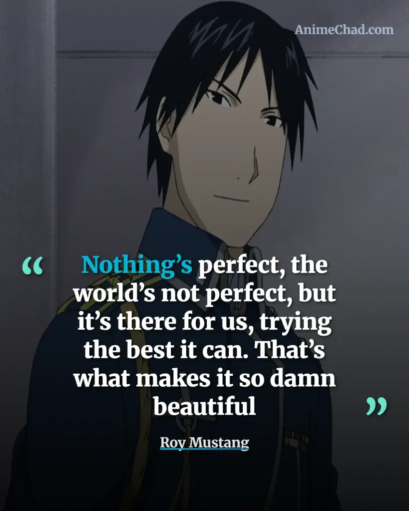 Roy Mustang Quotes