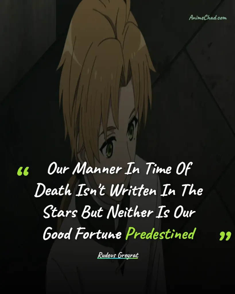 Rudeus Greyrat Quotes (13)