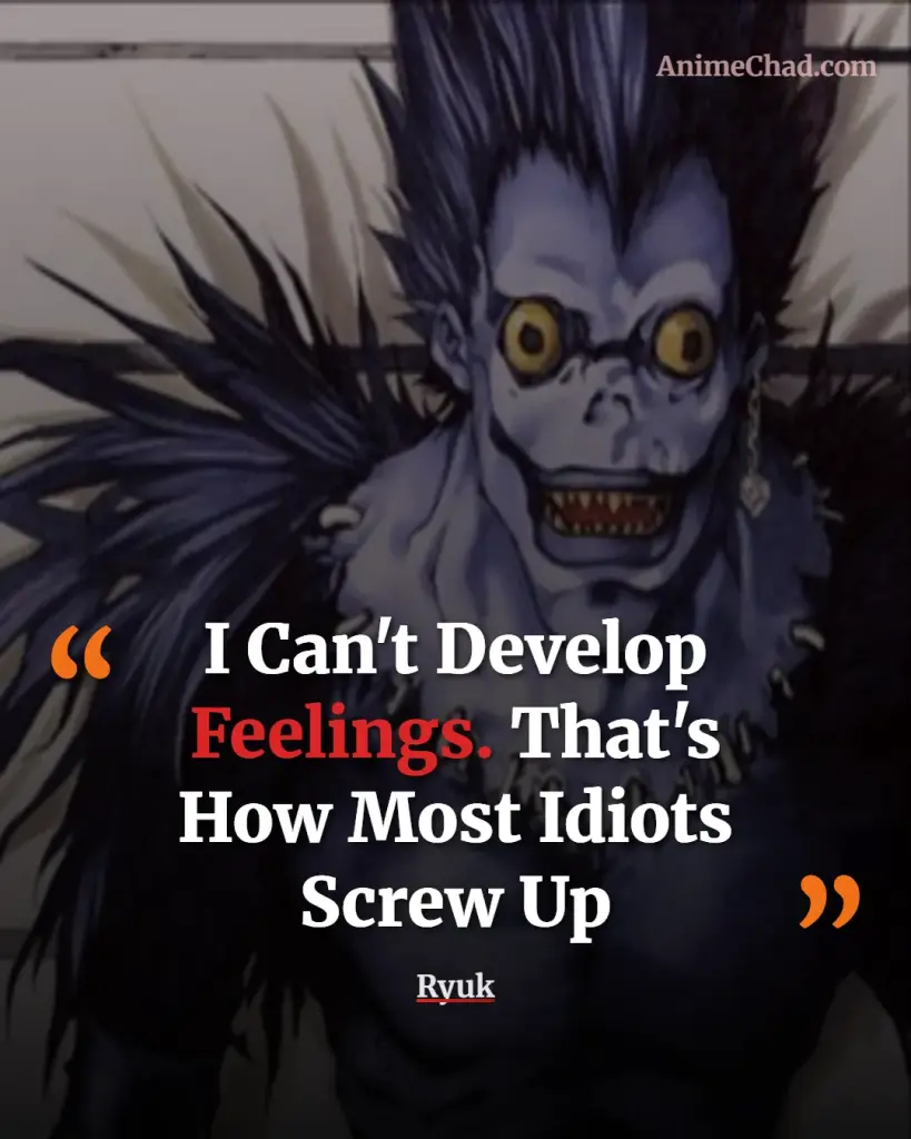 Ryuk Quotes