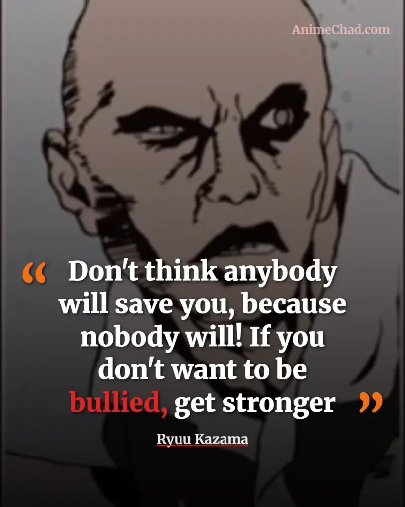 Ryuu Kazama Quotes (1)