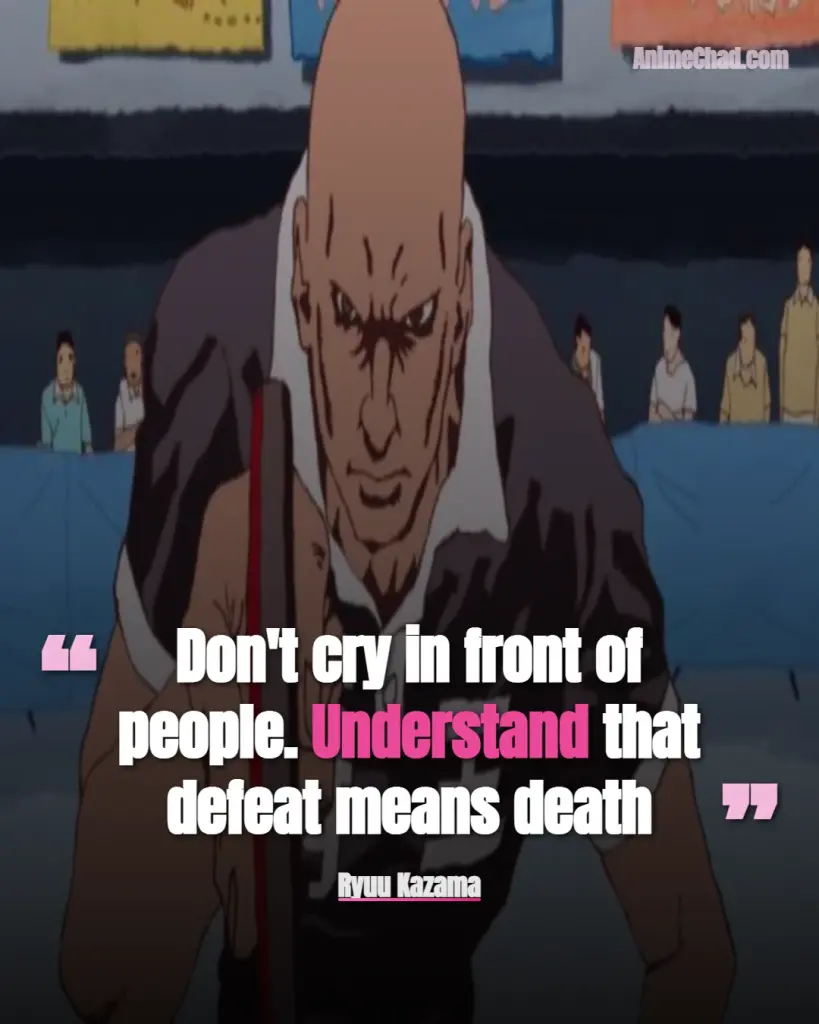 Ryuu Kazama Quotes