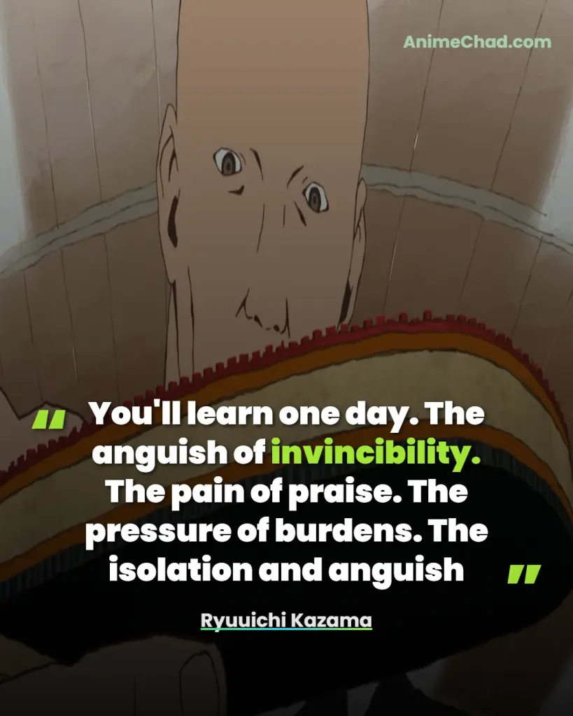 Ryuuichi Kazama Quotes (1)