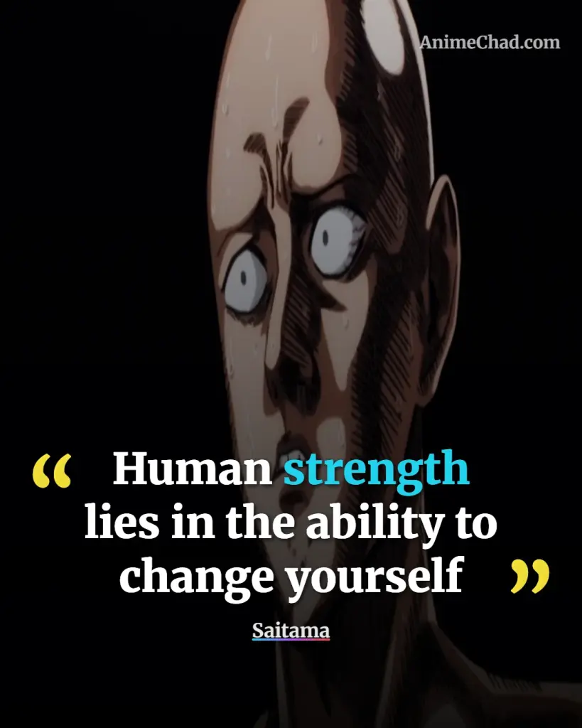 Saitama Quotes