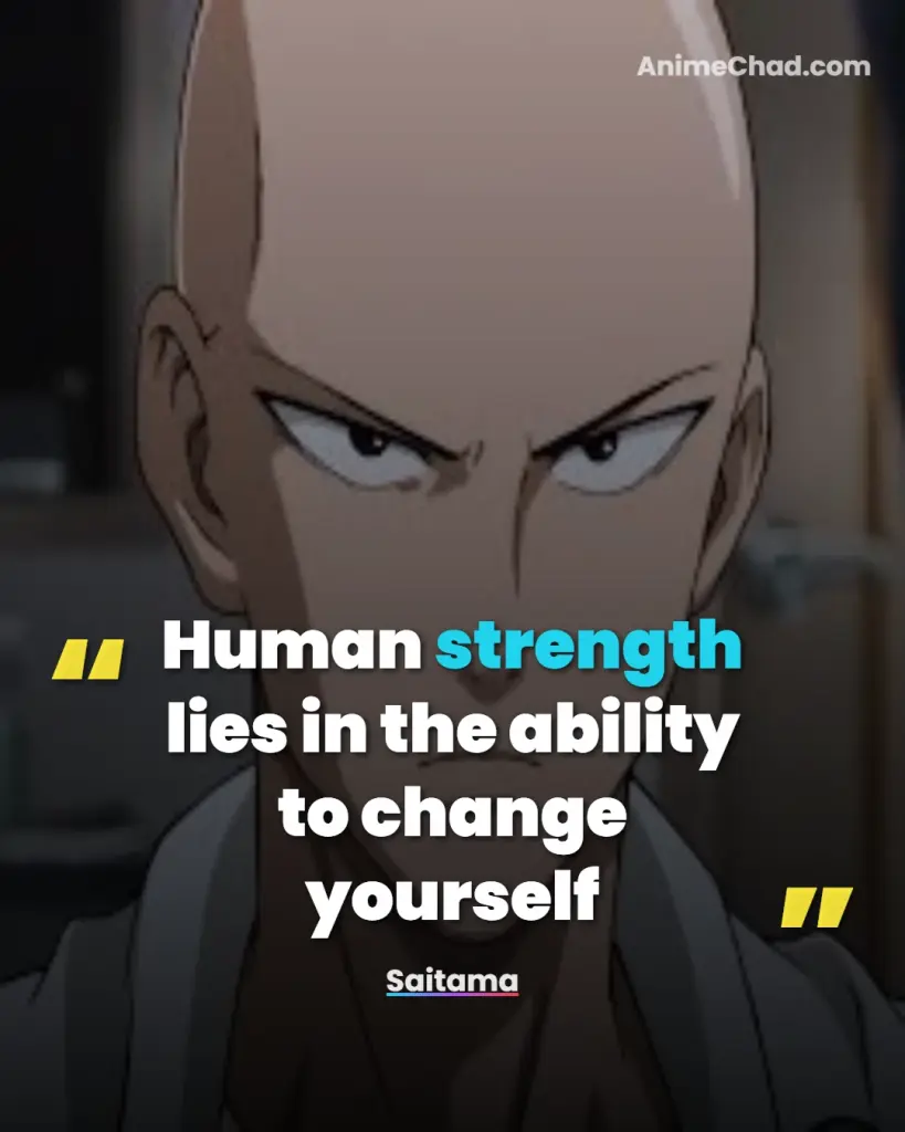 Saitama Quotes