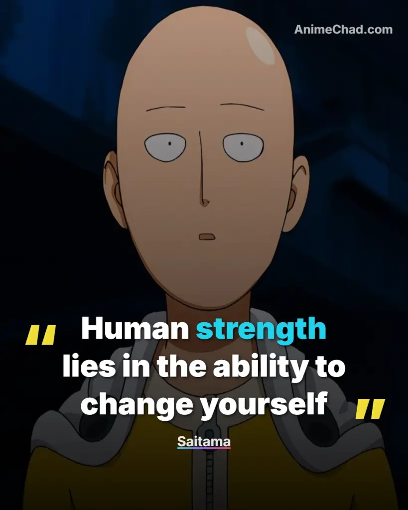 Saitama Quotes