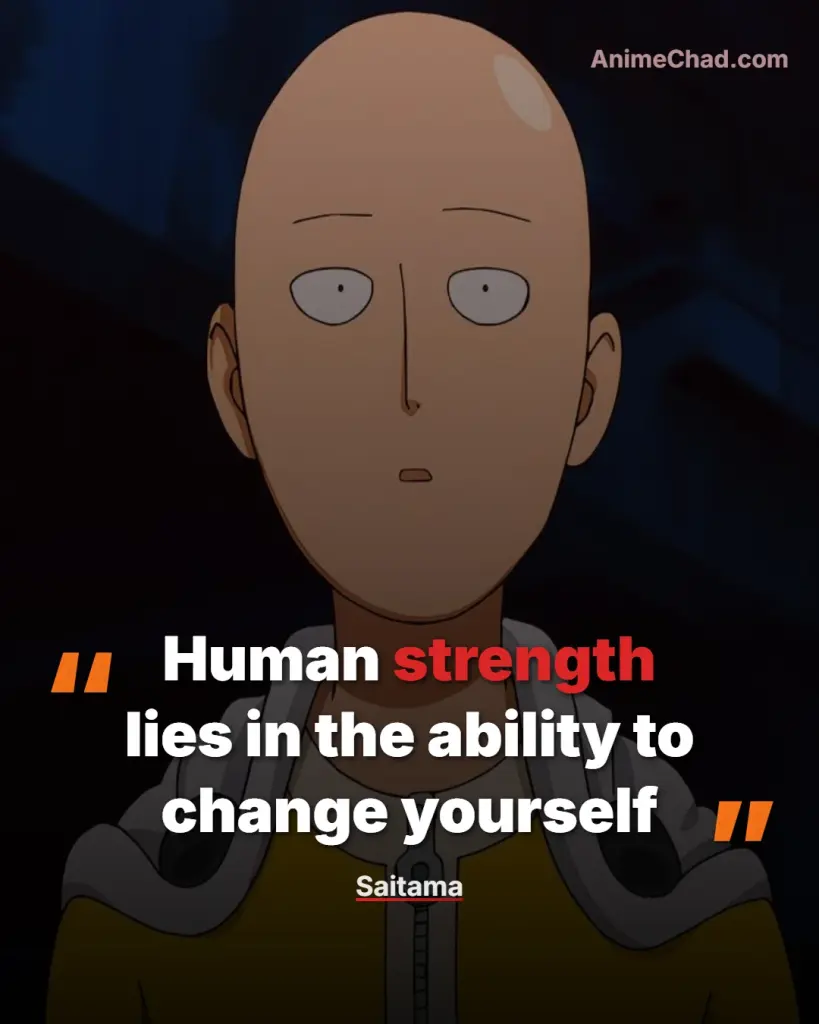 Saitama Quotes