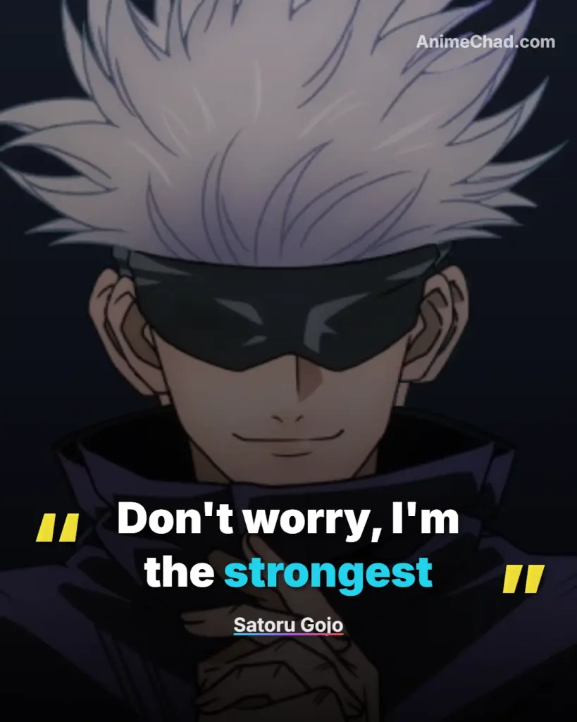 Satoru Gojo Quotes