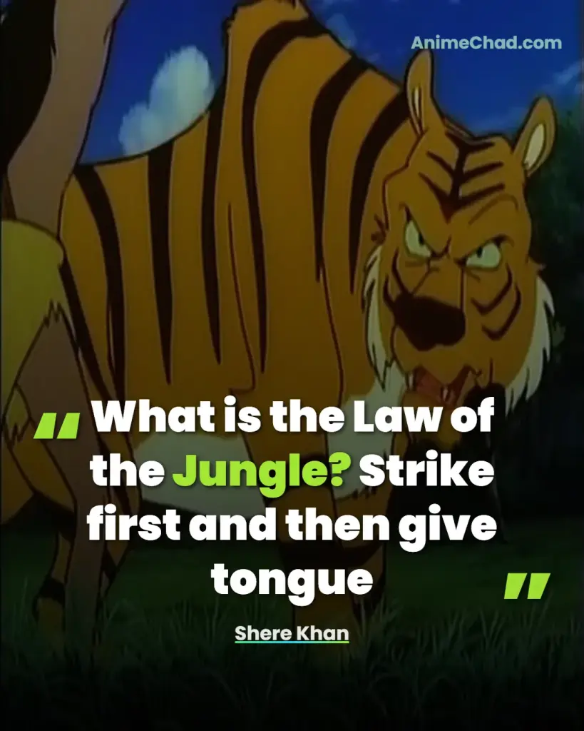 Shere Khan Quotes