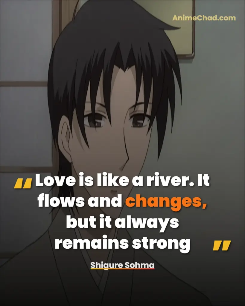 Shigure Sohma Quotes
