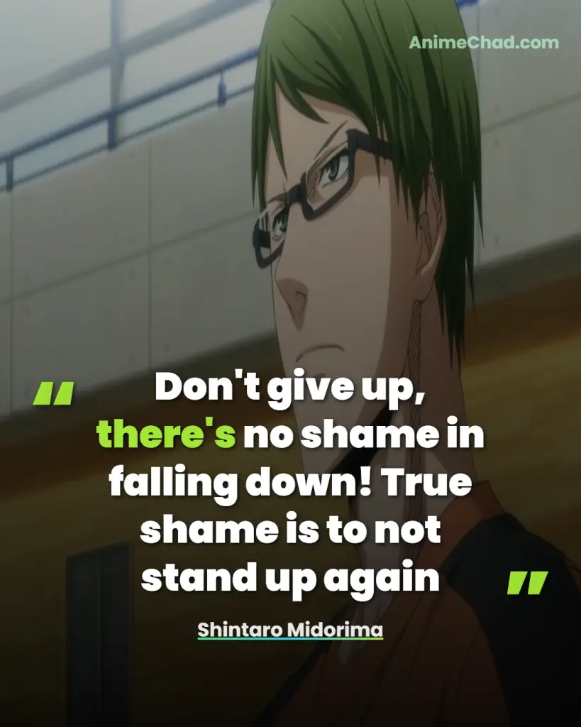 Shintaro Midorima Quotes