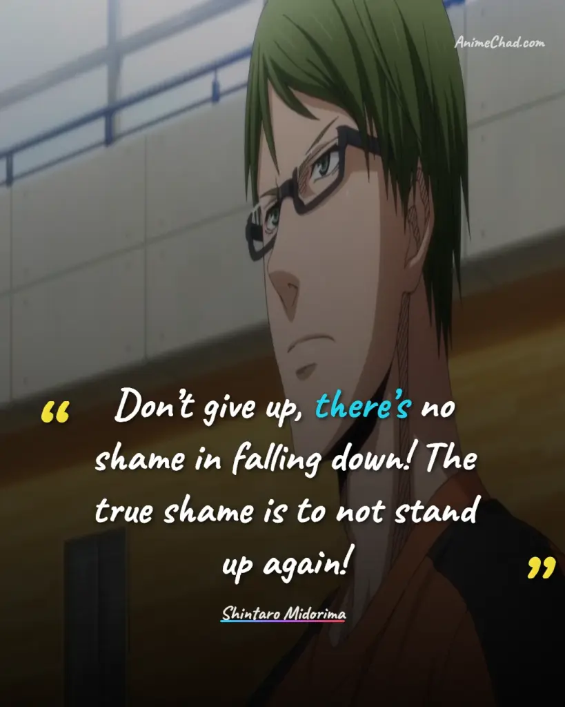 Shintaro Midorima Quotes