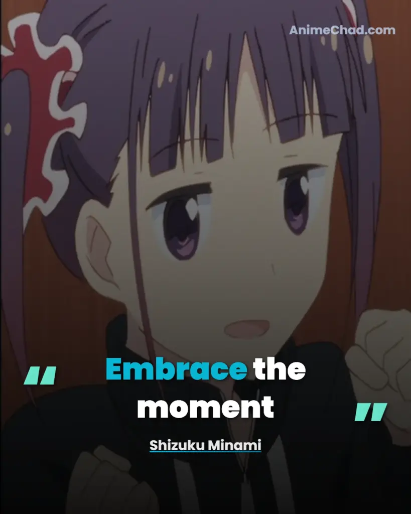 Shizuku Minami Quotes (1)