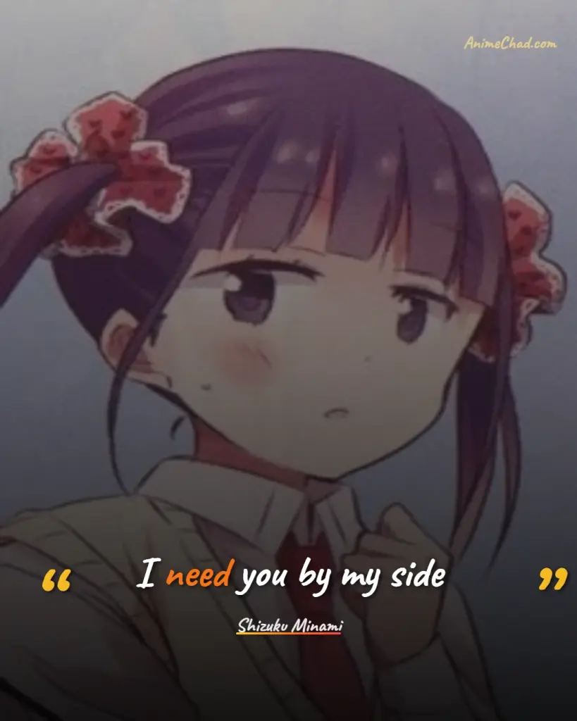 Shizuku Minami Quotes
