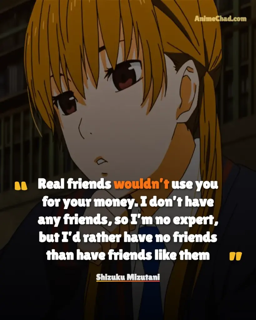 Shizuku Mizutani Quotes