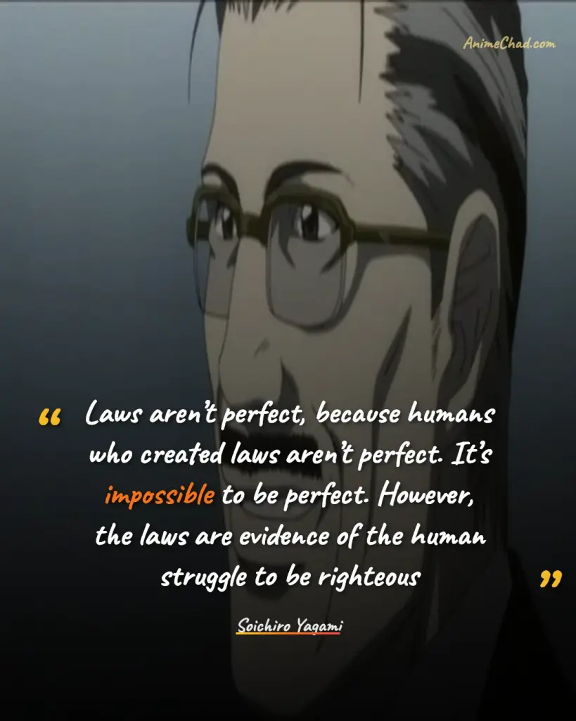 Soichiro Yagami Quotes