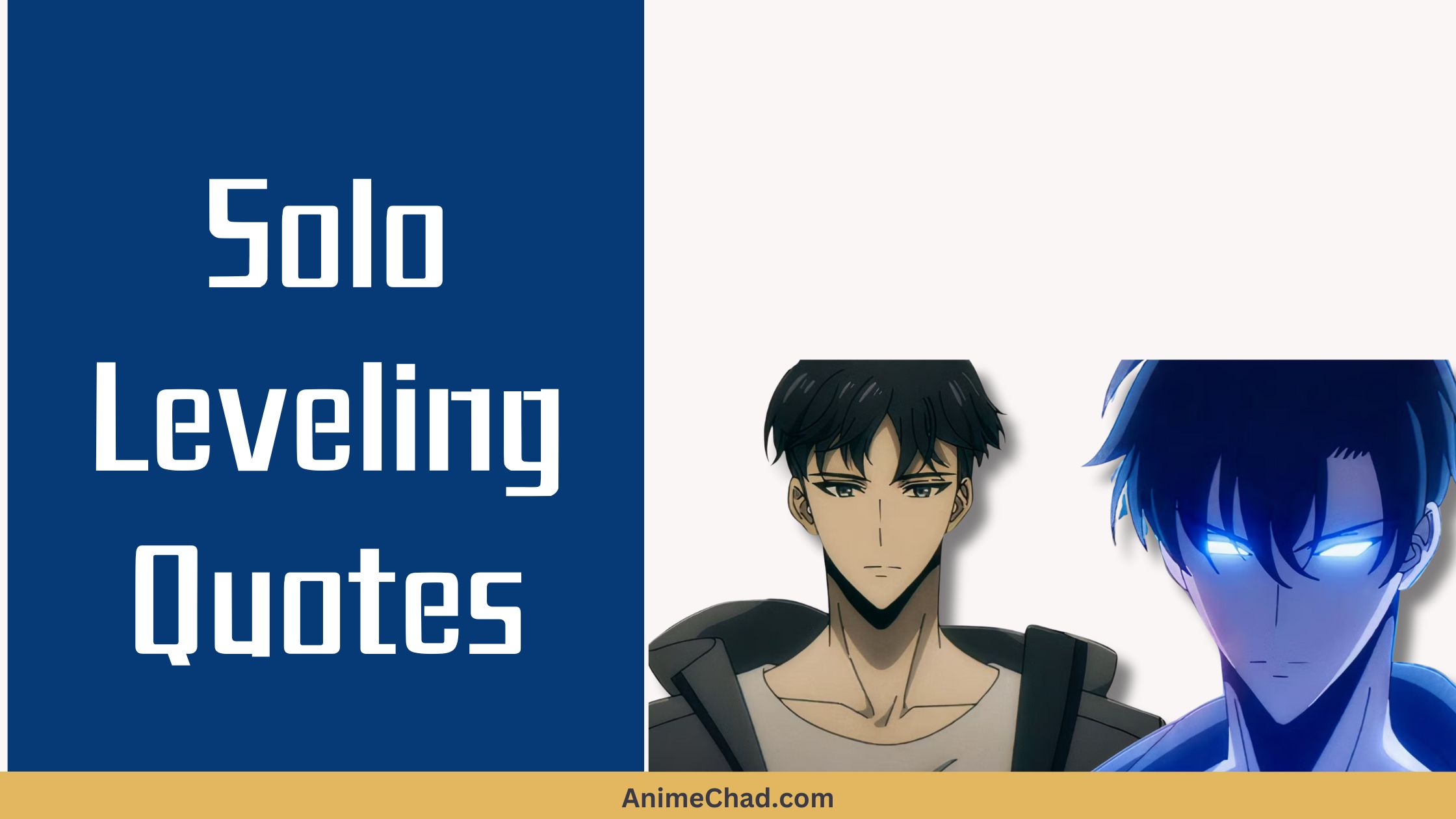 Solo Leveling Quotes
