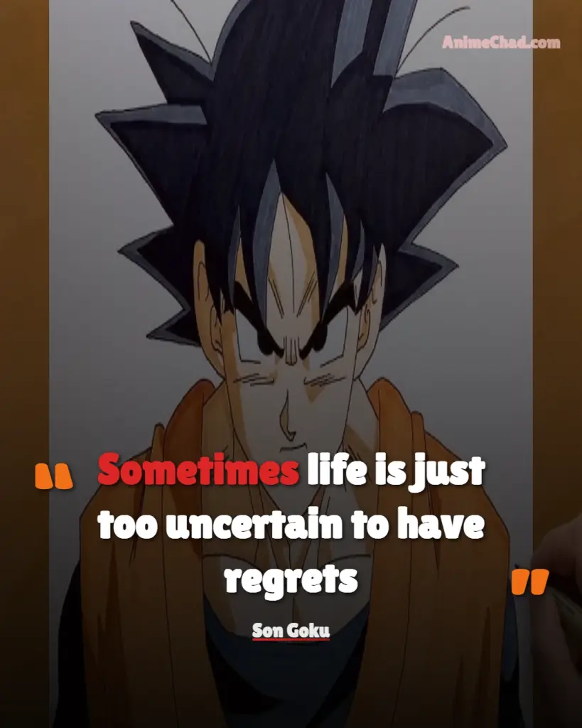 Son Goku Quotes