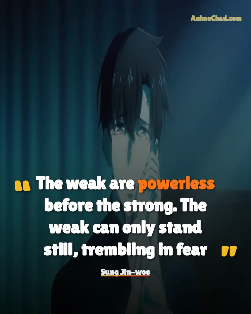 Sung Jin Woo Quotes (15)