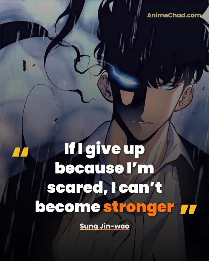 Sung Jin Woo Quotes (7)