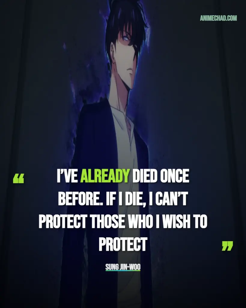 Sung Jin Woo Quotes (8)
