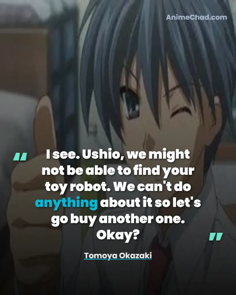 Tomoya Okazaki Quotes