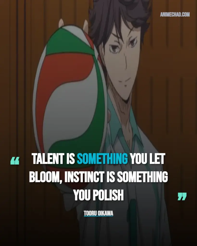 Tooru Oikawa Quotes