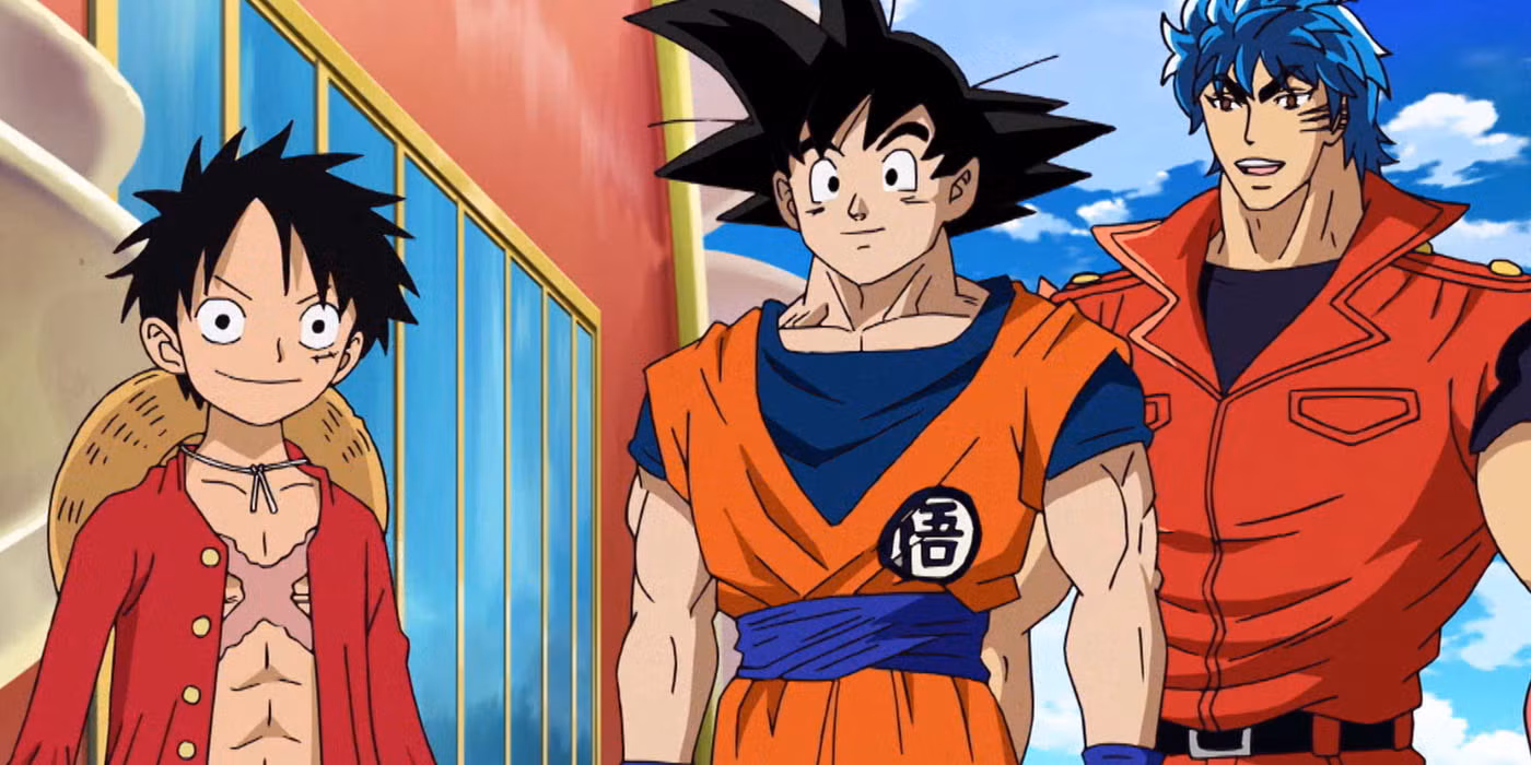 Toriko X One Piece X Dragon Ball Z