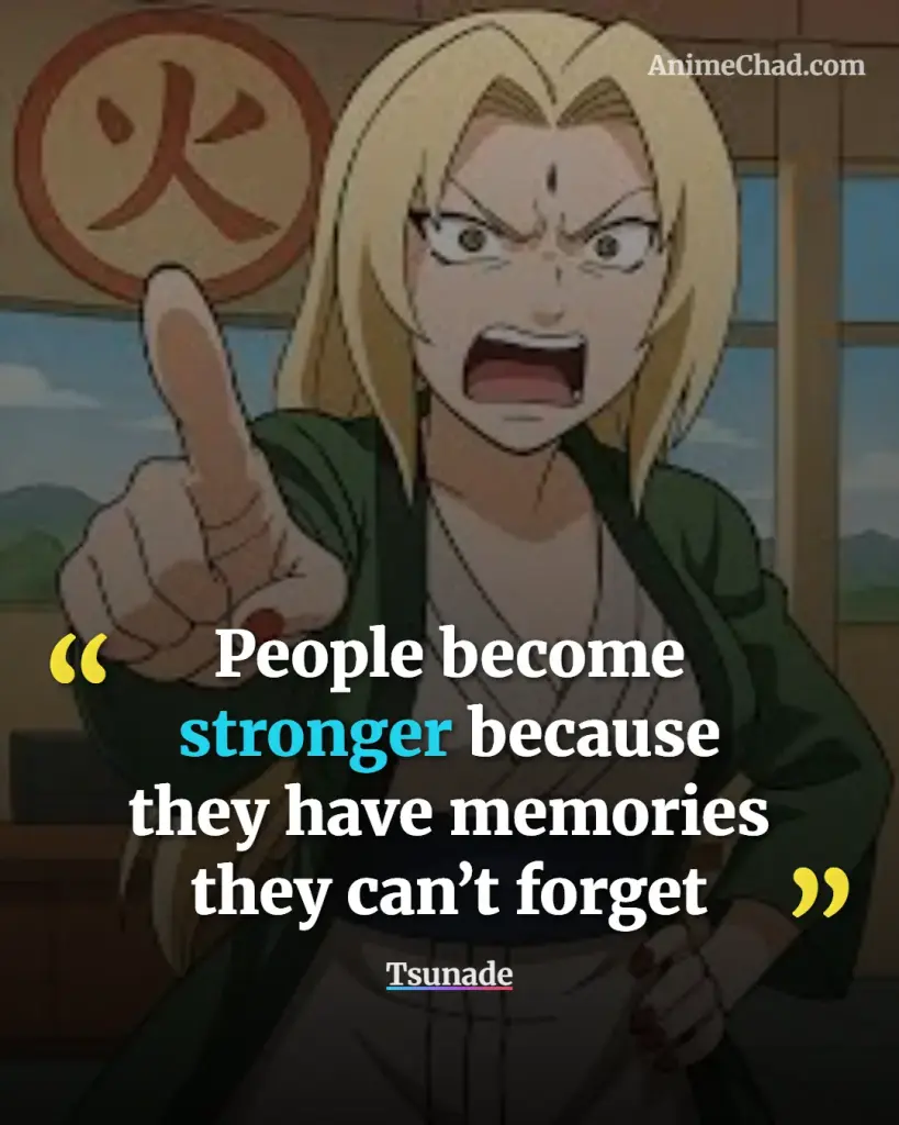 Tsunade Quotes