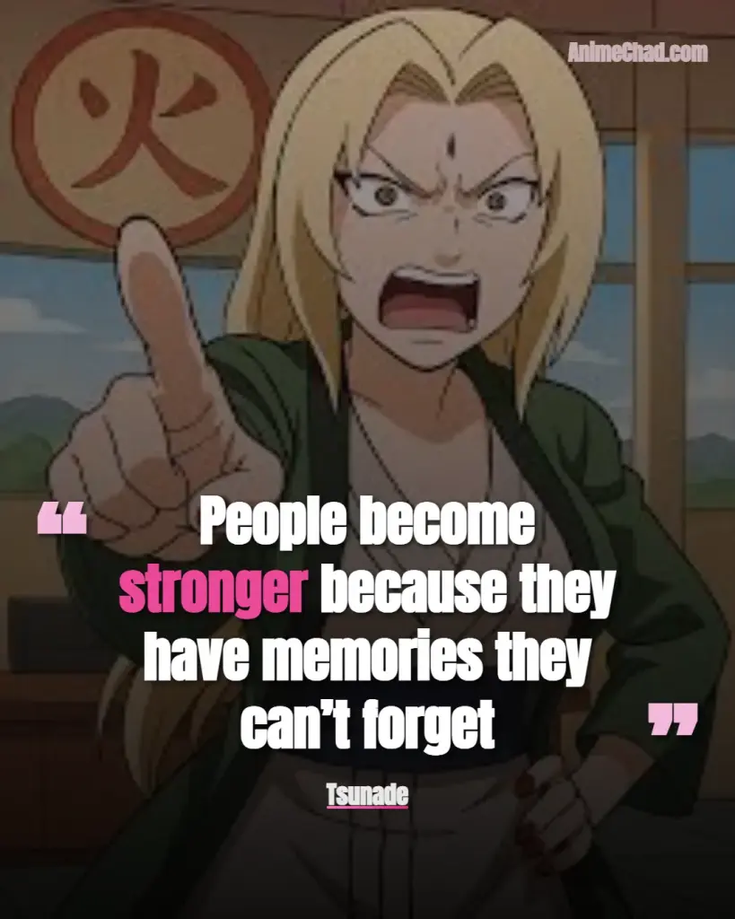 Tsunade Quotes