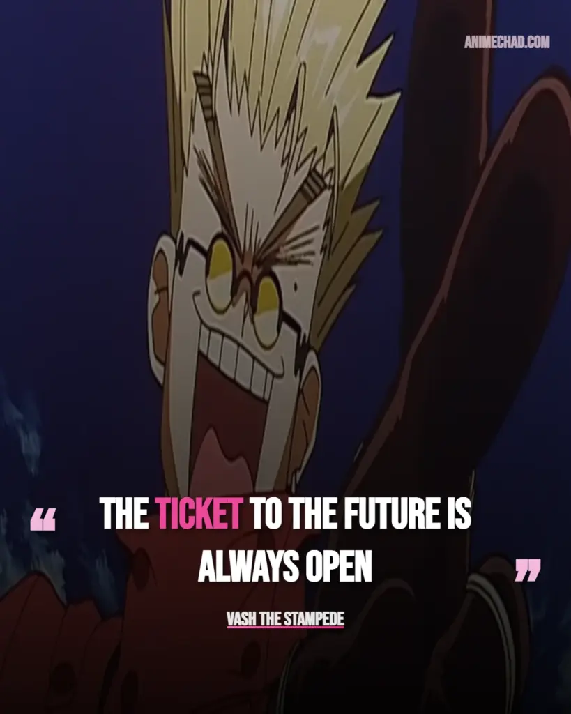 Vash The Stampede Quotes