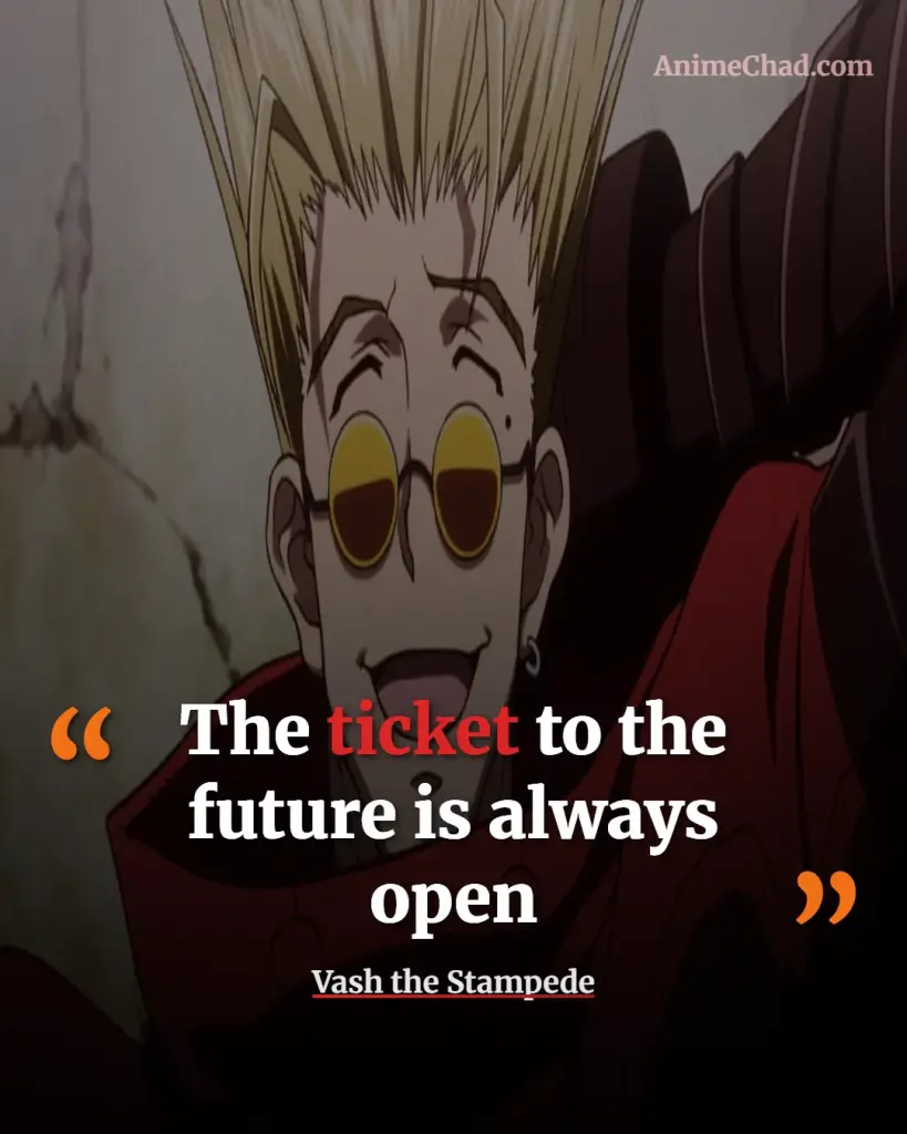 Vash The Stampede Quotes