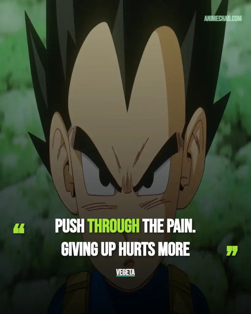 Vegeta Quotes