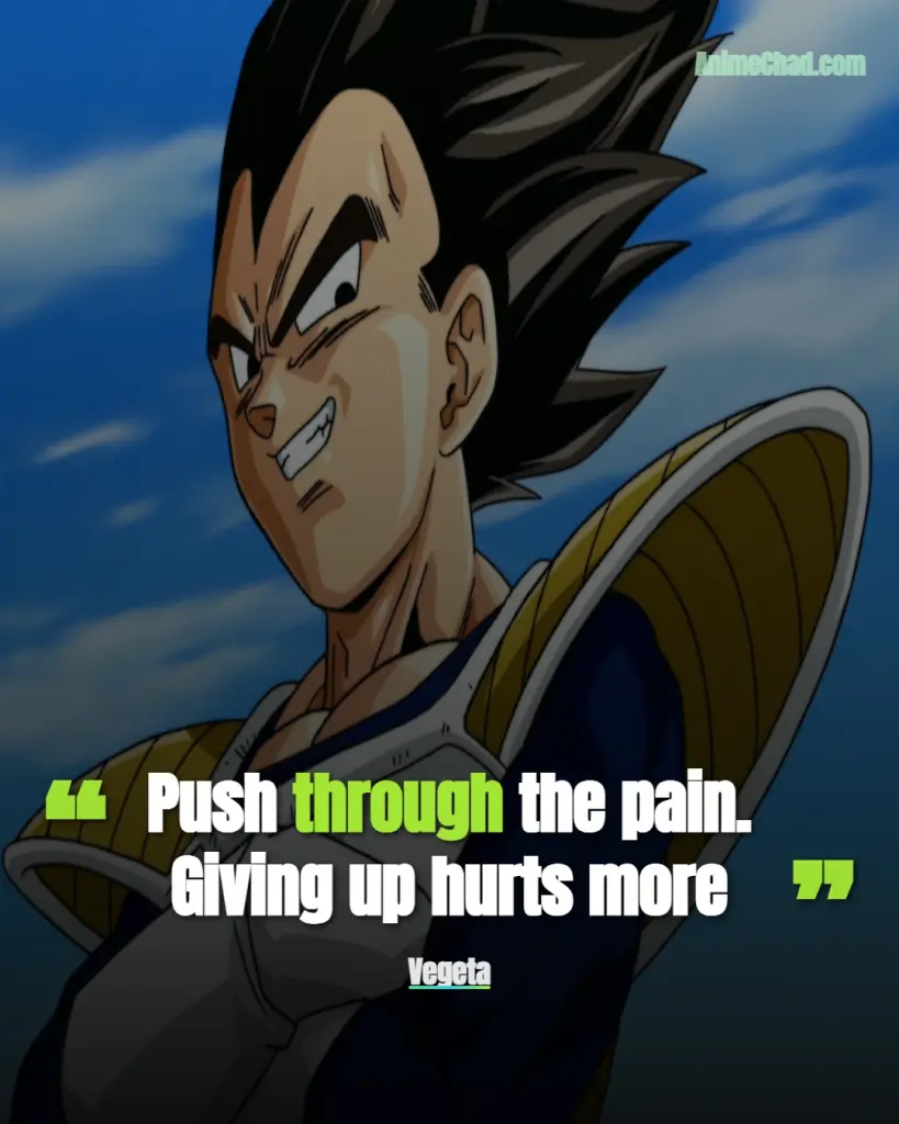 Vegeta Quotes