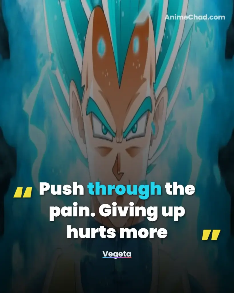 Vegeta Quotes