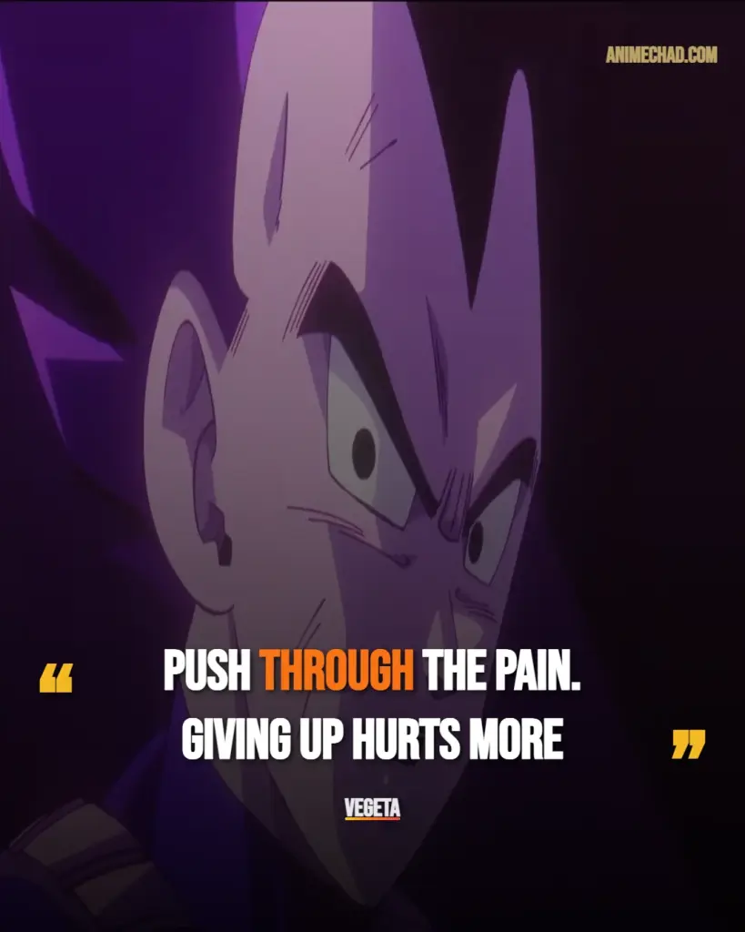 Vegeta Quotes