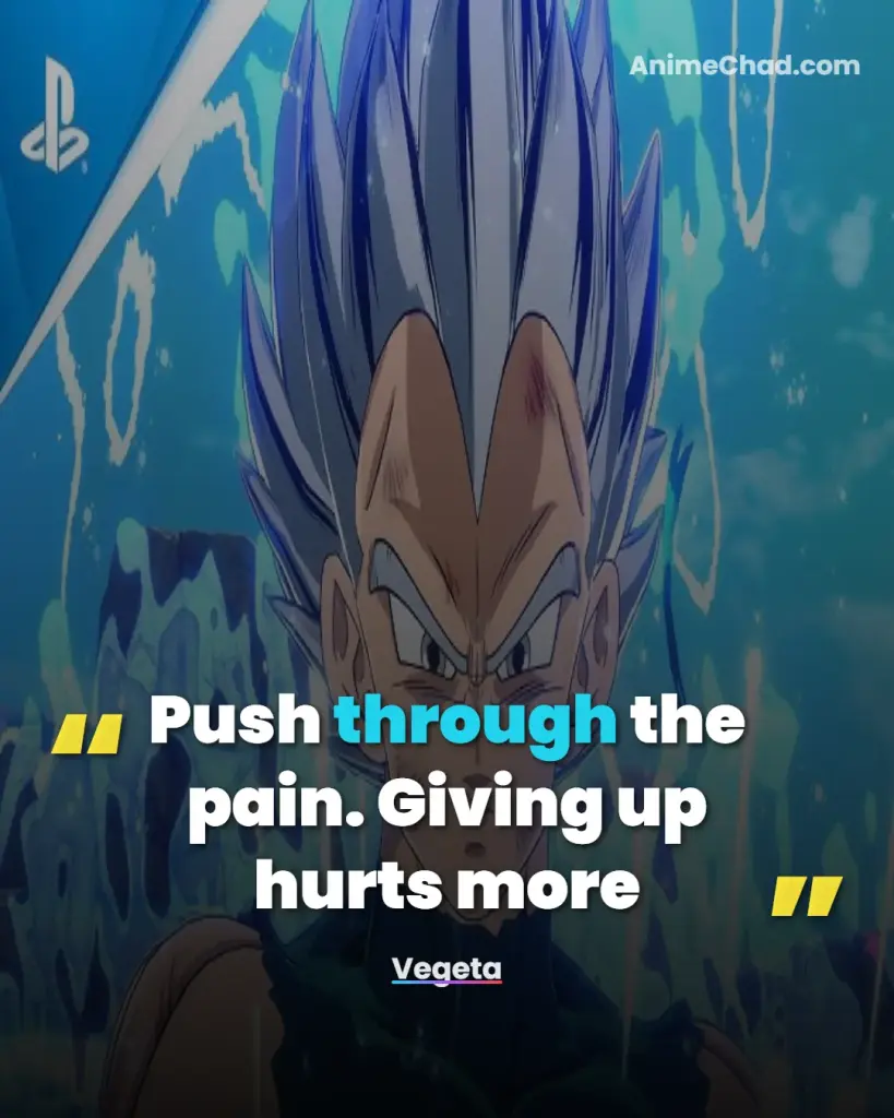 Vegeta Quotes