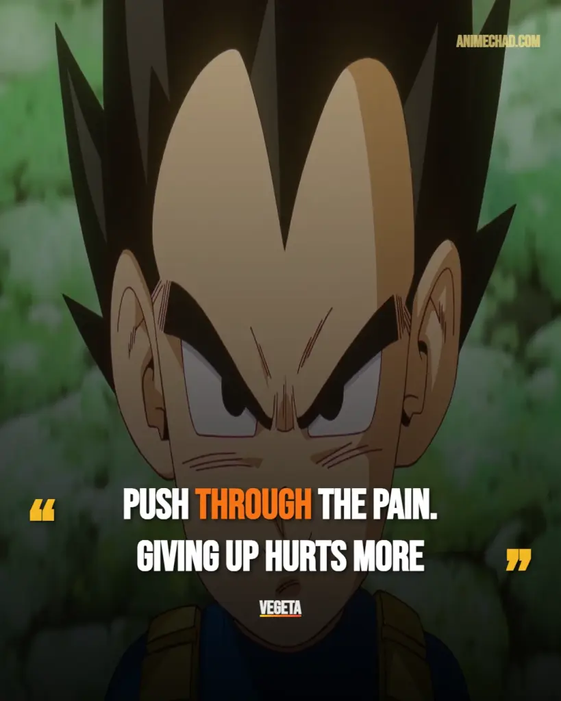 Vegeta Quotes