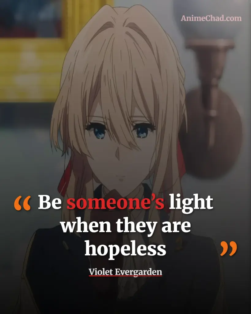 Violet Evergarden Quotes